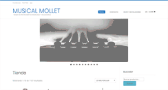 Desktop Screenshot of musicalmollet.com