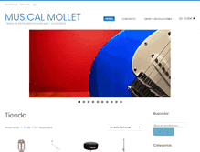 Tablet Screenshot of musicalmollet.com
